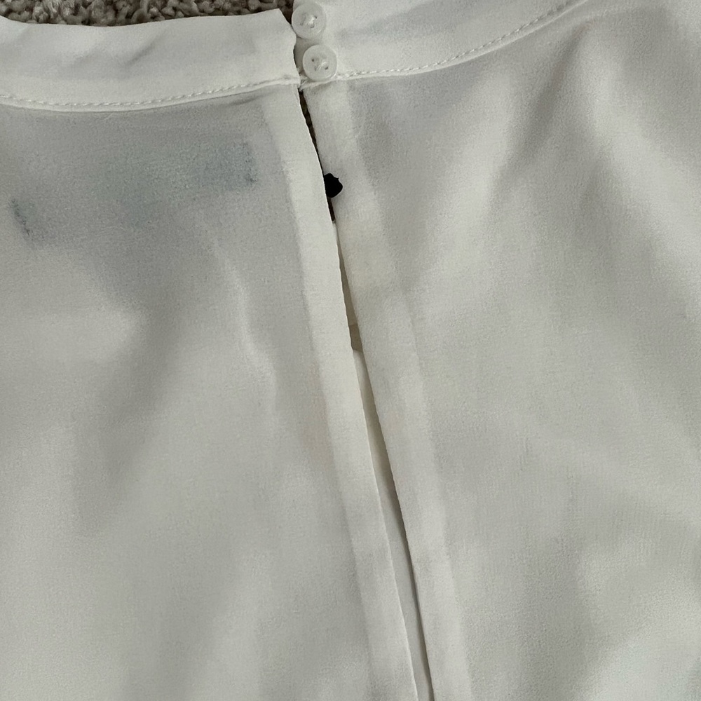 NWT Large white blouse - Picture 6 of 8